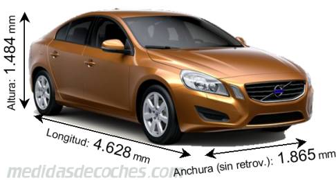 Medidas Volvo S60 2010