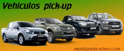 Comparativa vehículos pick-up